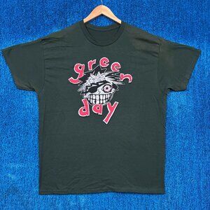 Green Day Punk Green T-Shirt Size Extra Large